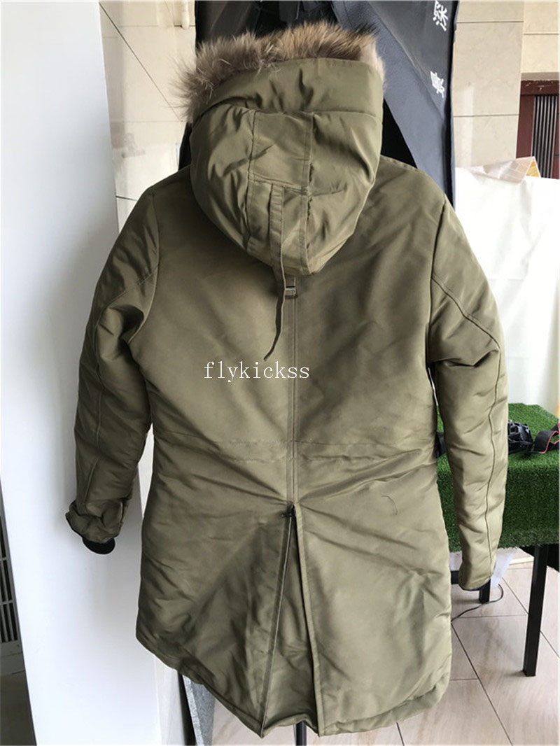 Nobis Canada Goose Dark Green Coat